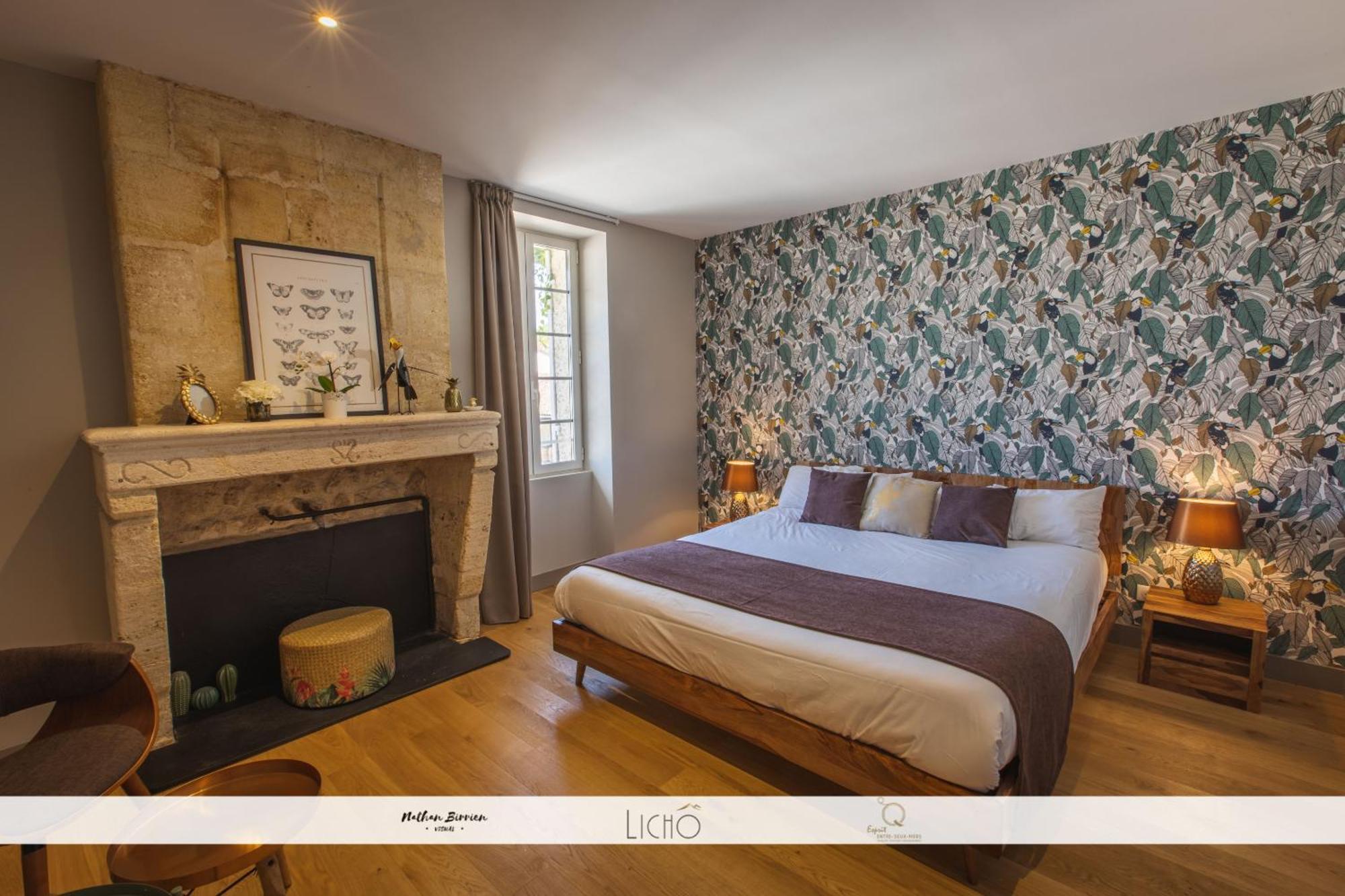 Chambres D'Hotes Du Chateau De Seguin Lignan-de-Bordeaux Szoba fotó